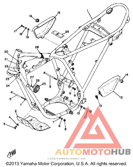 Frame - side cover