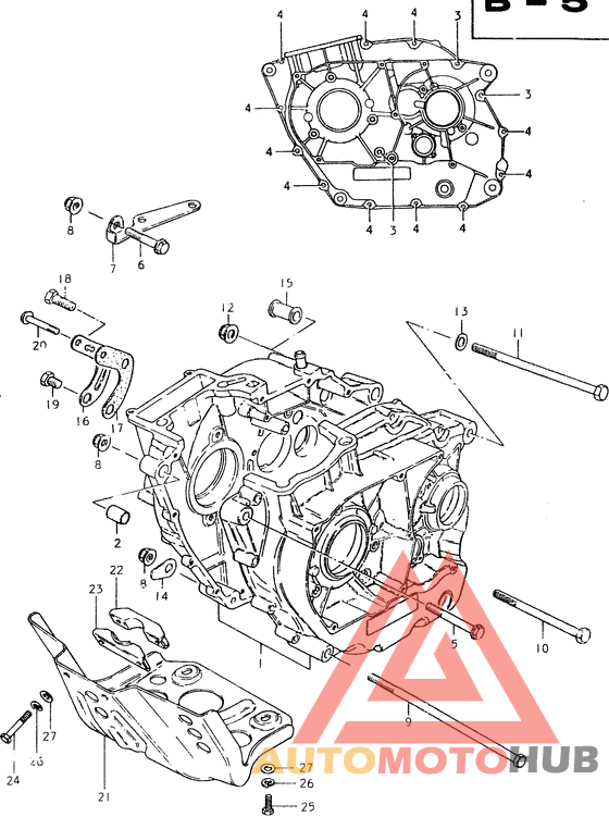 Картер двигателя