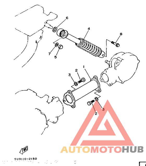 Rear arm. suspension
