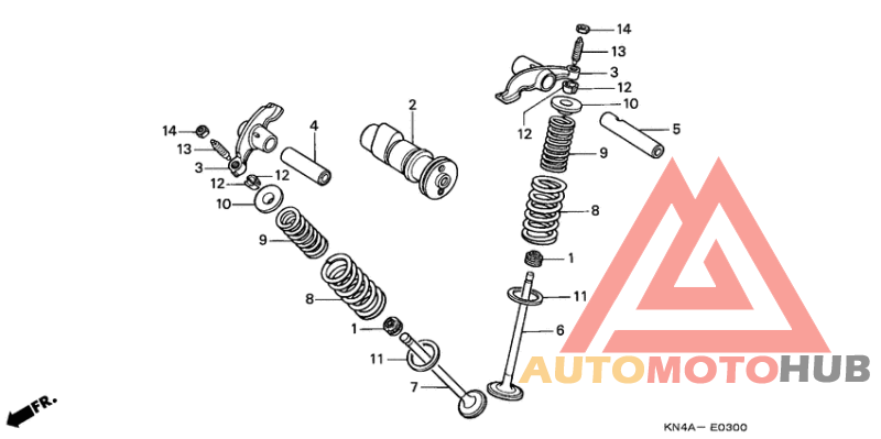 Распред вал/клапана