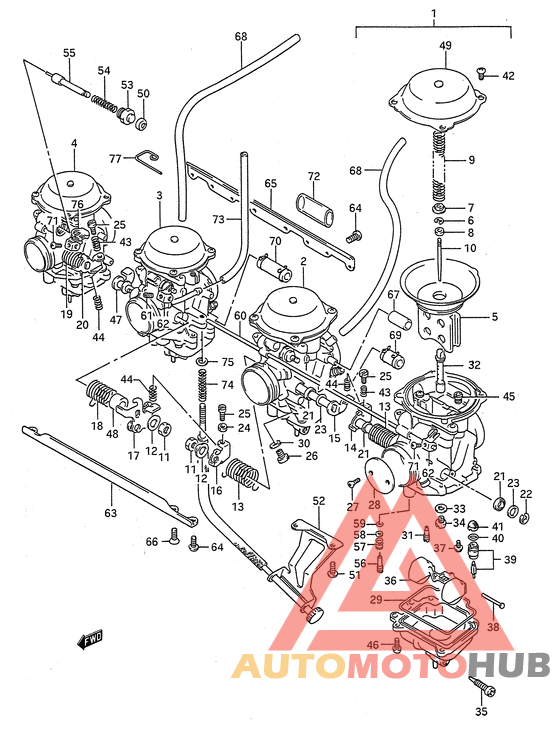 Carburetor assy