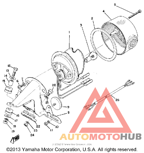 Задний фонарь
