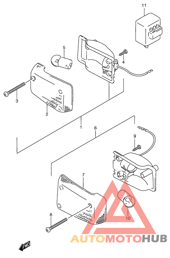 Front turnsignal lamp