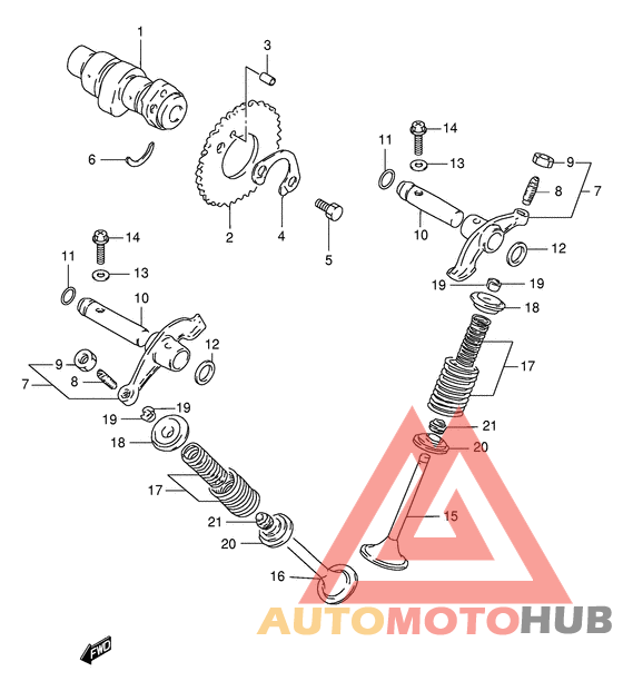 Распредвал / клапан