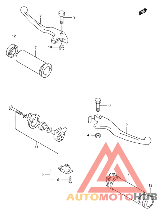 Рулевой рычаг