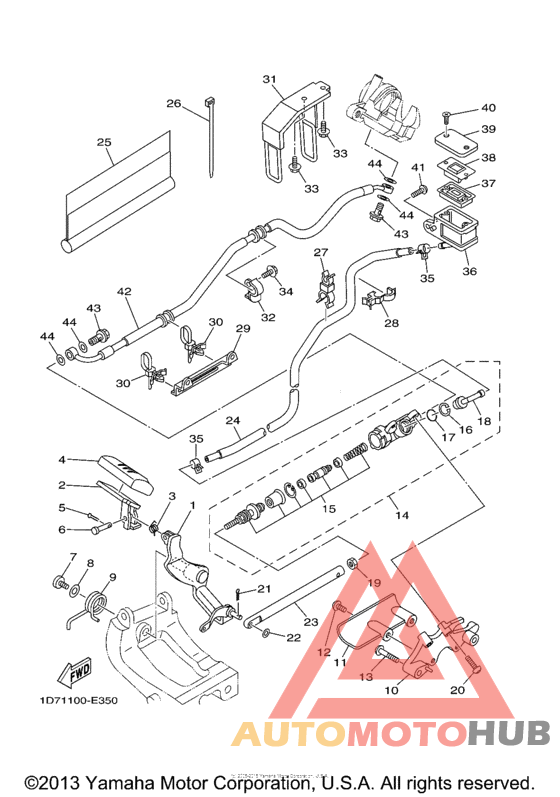 Задний торм цилиндр