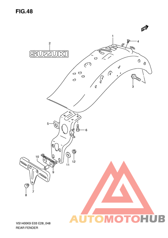 Заднее крыло