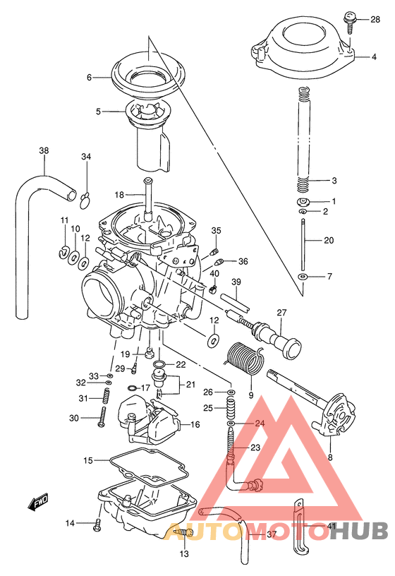 Carburetor assy