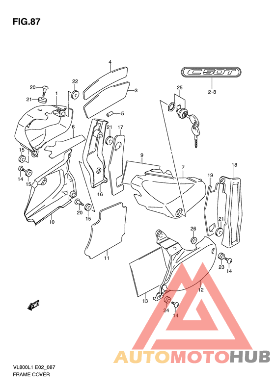 Обтекатель задний