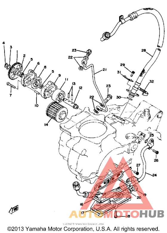 Oil pump - oil filter