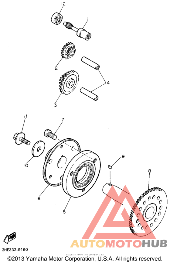 Муфта стартера