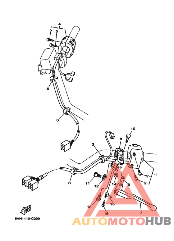 Interruptor  manillar&palanc