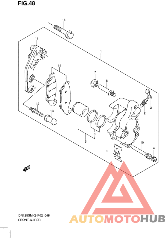 Передний суппорт