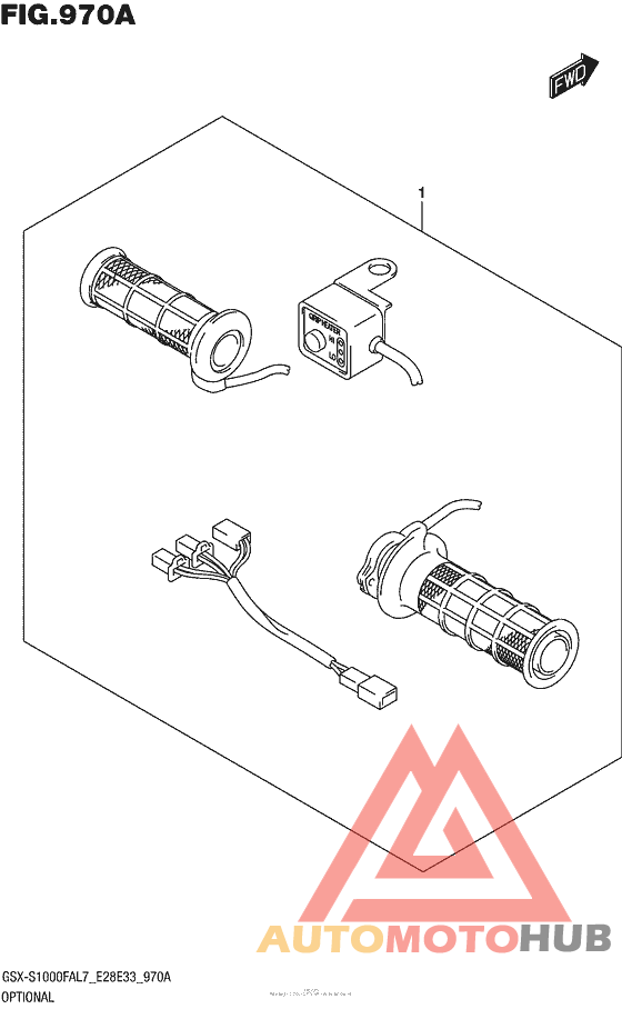 Optional (Grip Heater Set)
