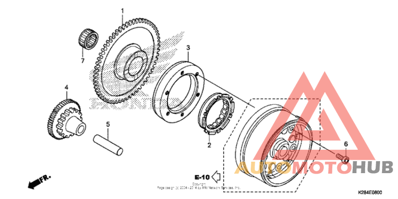 Муфта стартера