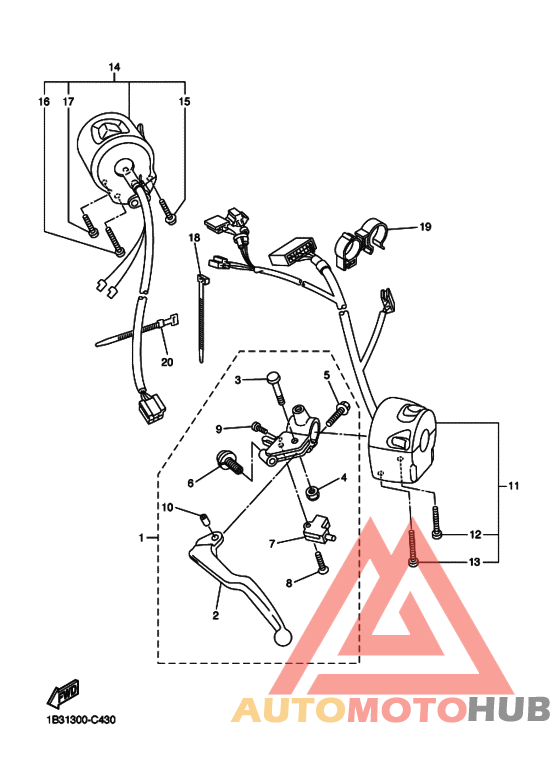 Interruptor  manillar&palanc