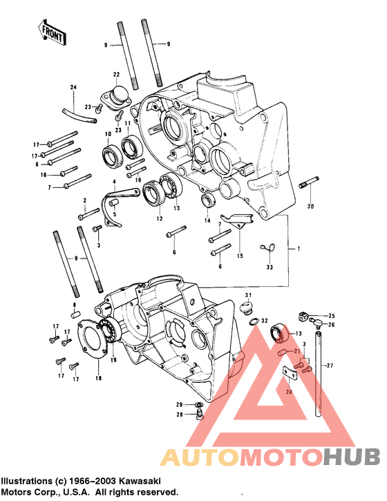 Картер двигателя
