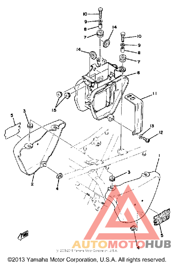 Side cover - battery box