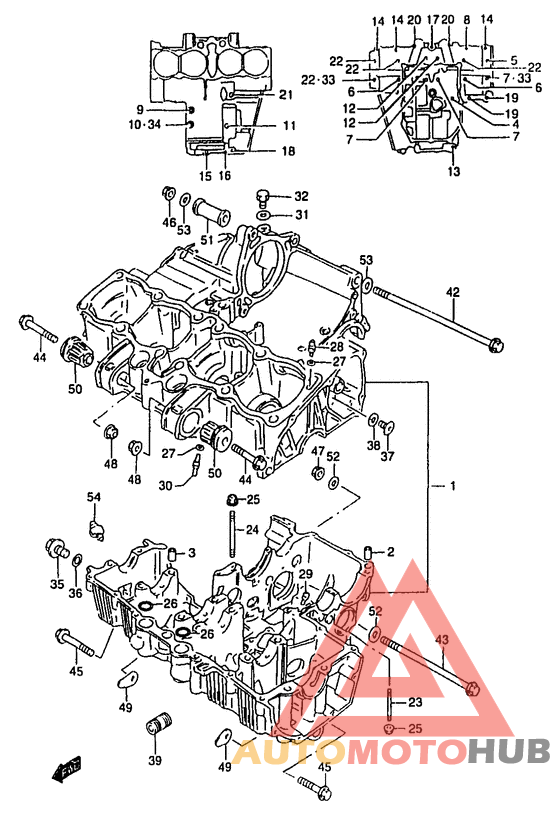 Картер двигателя