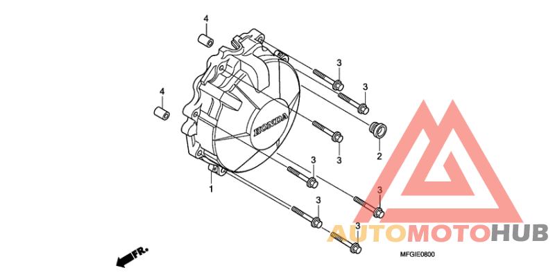 Крышка генератора