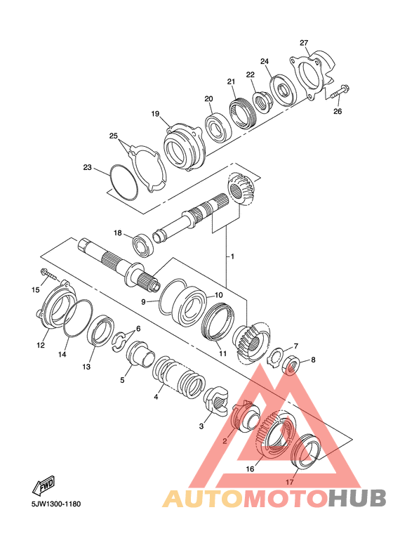 Промежуточный ведущий вал