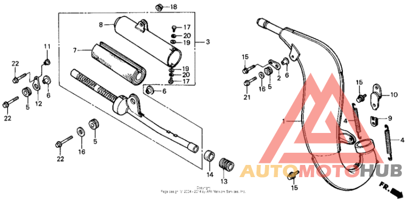 Muffler 87-88