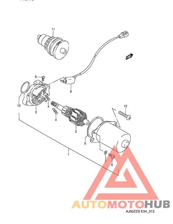 Стартерный мотор