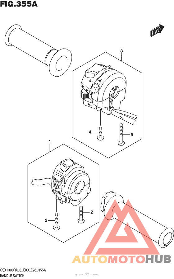 Handle Switch (Gsx1300Ral6 E03)