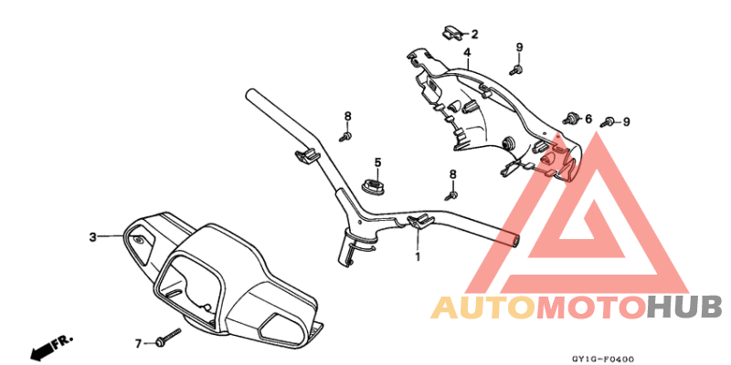 Handle pipe/handle cover