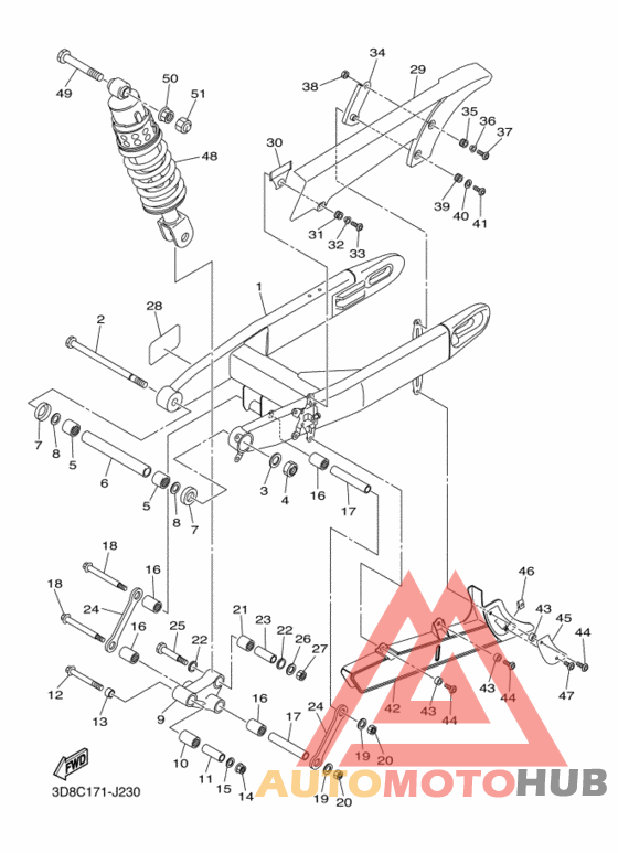Rear arm & suspension