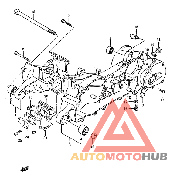 Картер двигателя