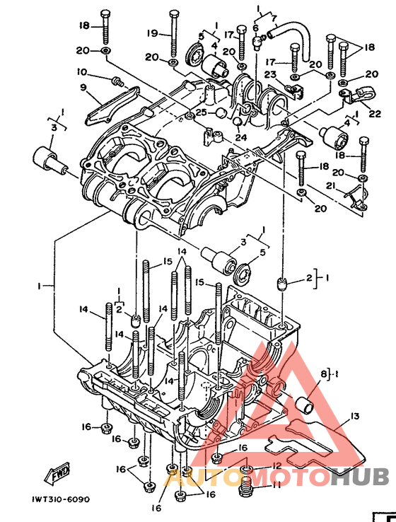 Картер двигателя