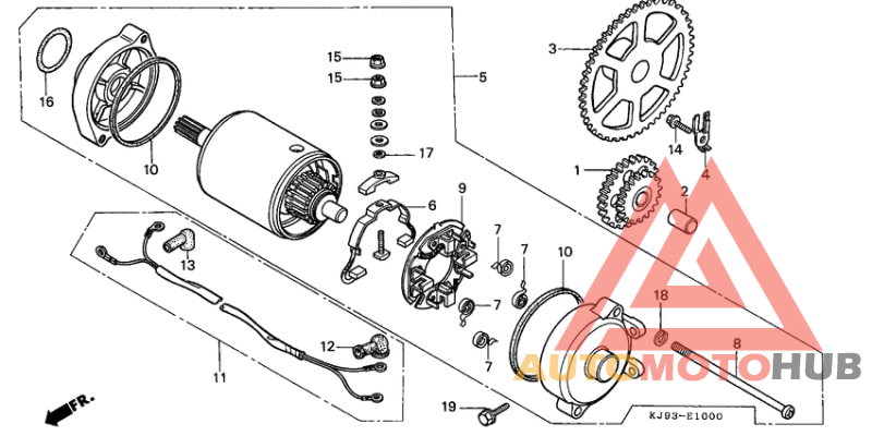 Стартерный мотор