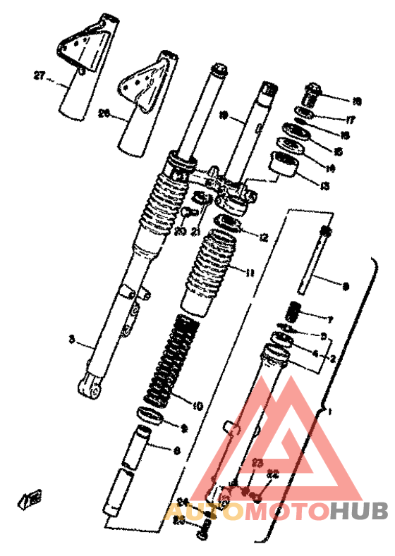Передняя вилка
