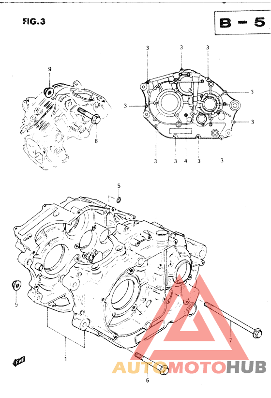 Картер двигателя