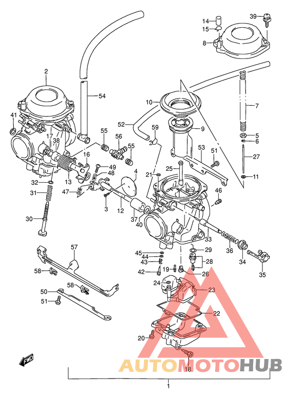 Carburetor assy