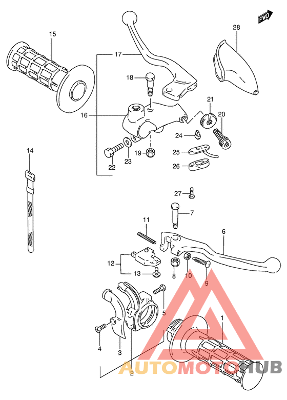 Рулевой рычаг