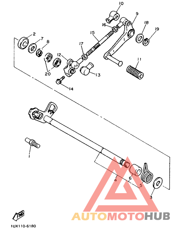 Вал переключения