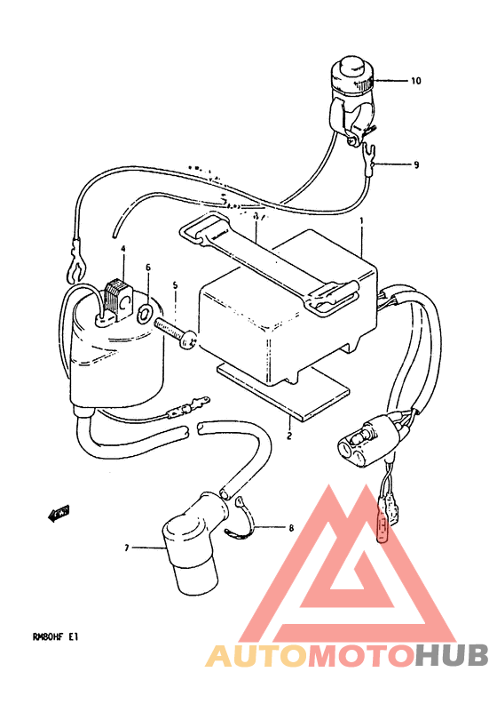 Cdi unit - ignition coil