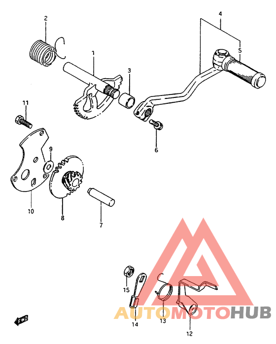 Ножной стартер