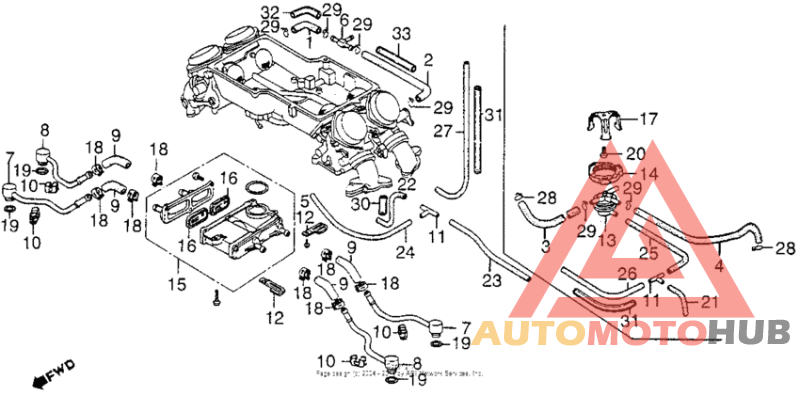 Gl1200aiair suction valve + purge control valve