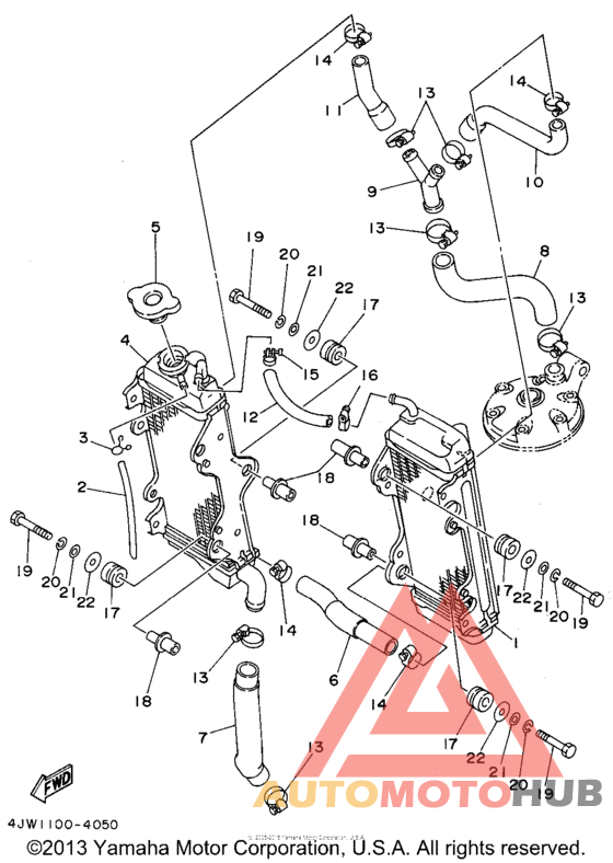 Radiator - hose