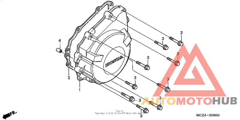 Крышка генератора