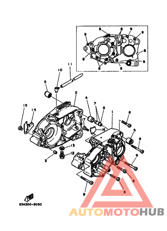 Картер двигателя