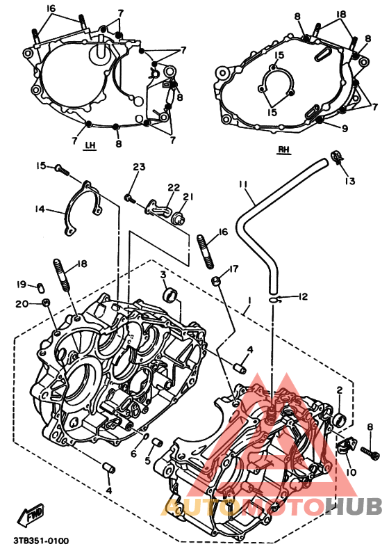 Картер двигателя