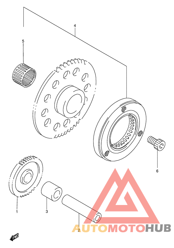 Муфта стартера