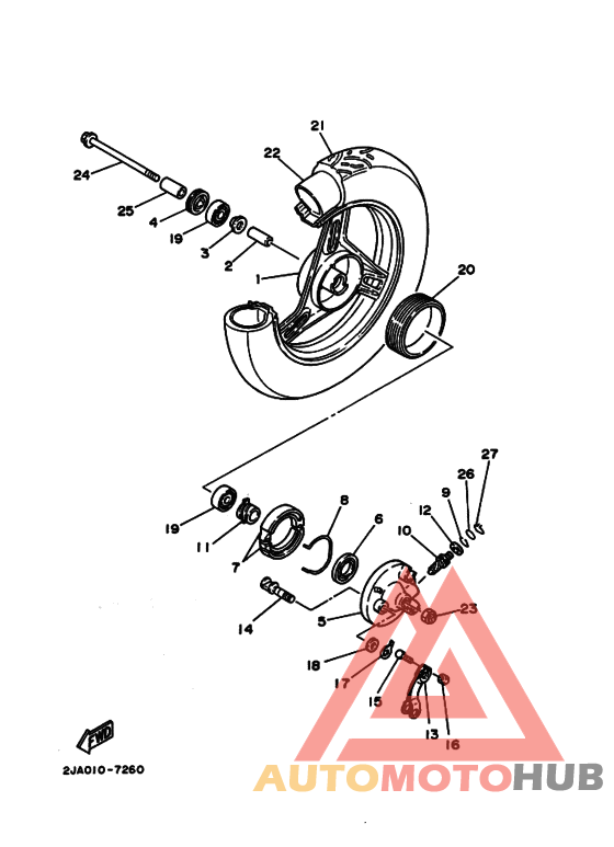 Transom + tube