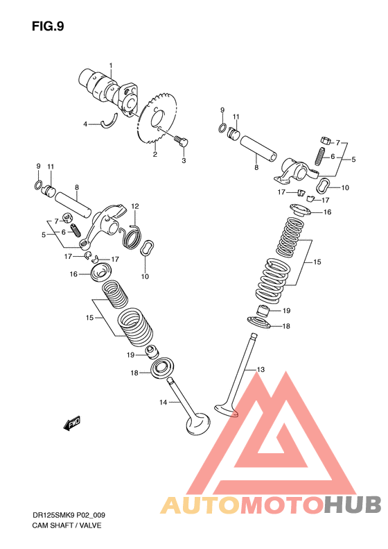 Распредвал -клапана