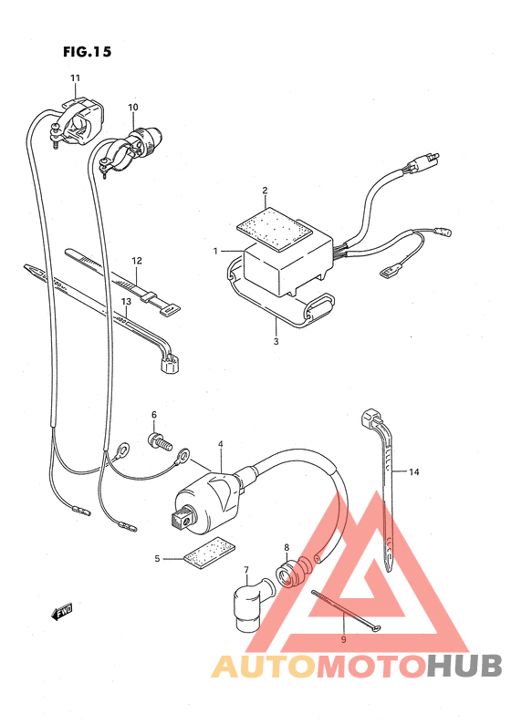 Cdi unit - ignition coil