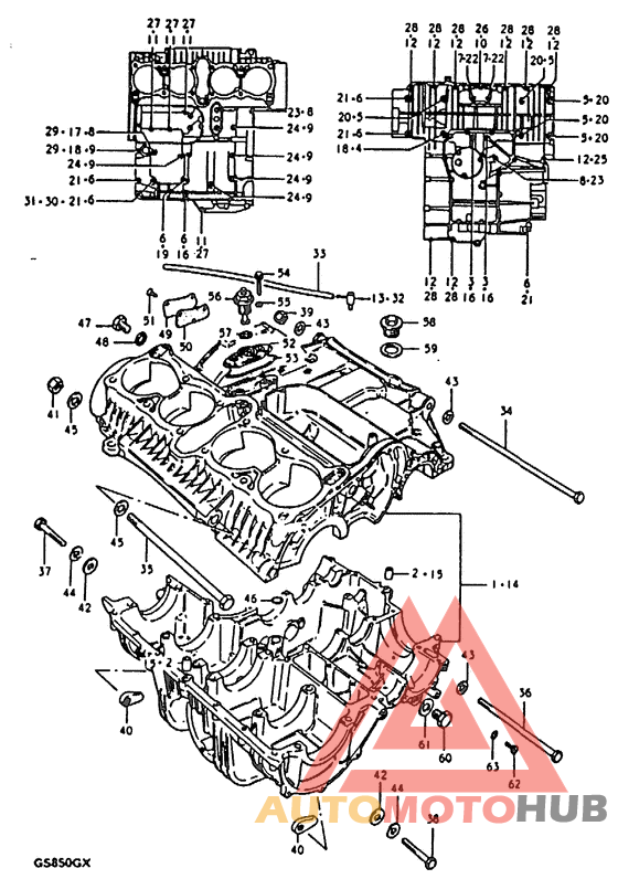 Картер двигателя